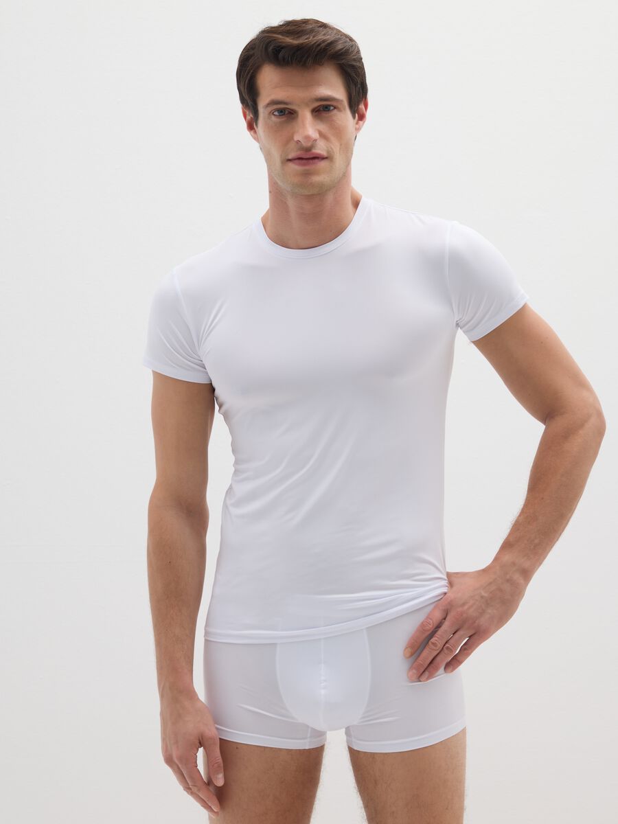Twin pack of white microfibre t-shirts_1