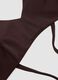 Brown triangle bikini top with removable padding_5