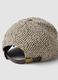 Beige wool-blend cap with patterned design_2