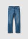 Comfort Fit Stretch Cotton Blue Jeans_4