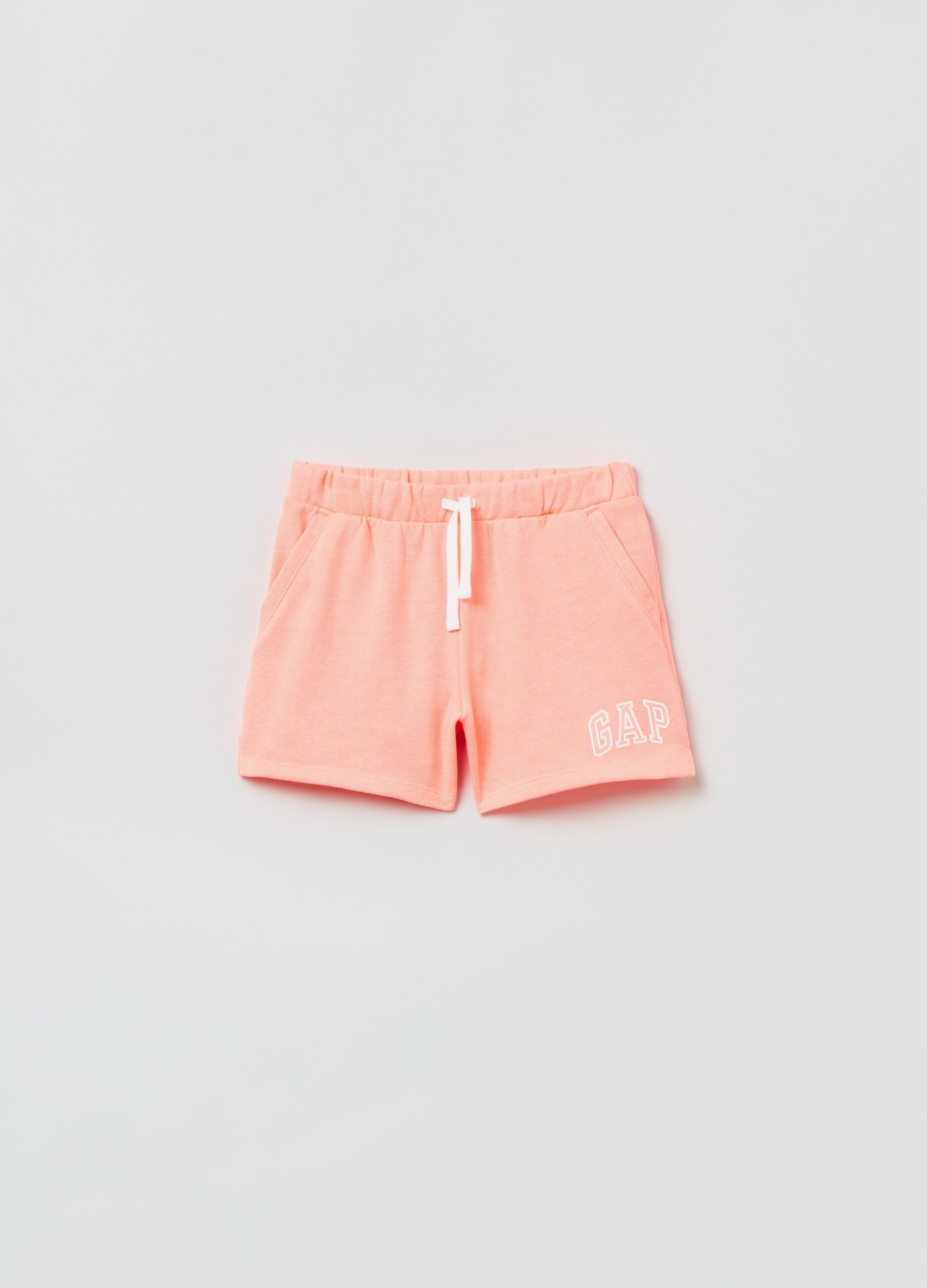 Shorts in French Terry con logo