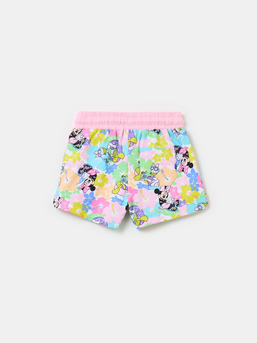 Shorts with Hawaiian Minnie Mouse and Daisy Duck print_1