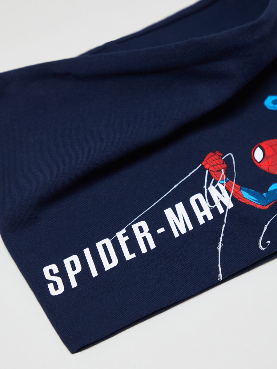 Neck warmer in jersey with Spider-Man print_2
