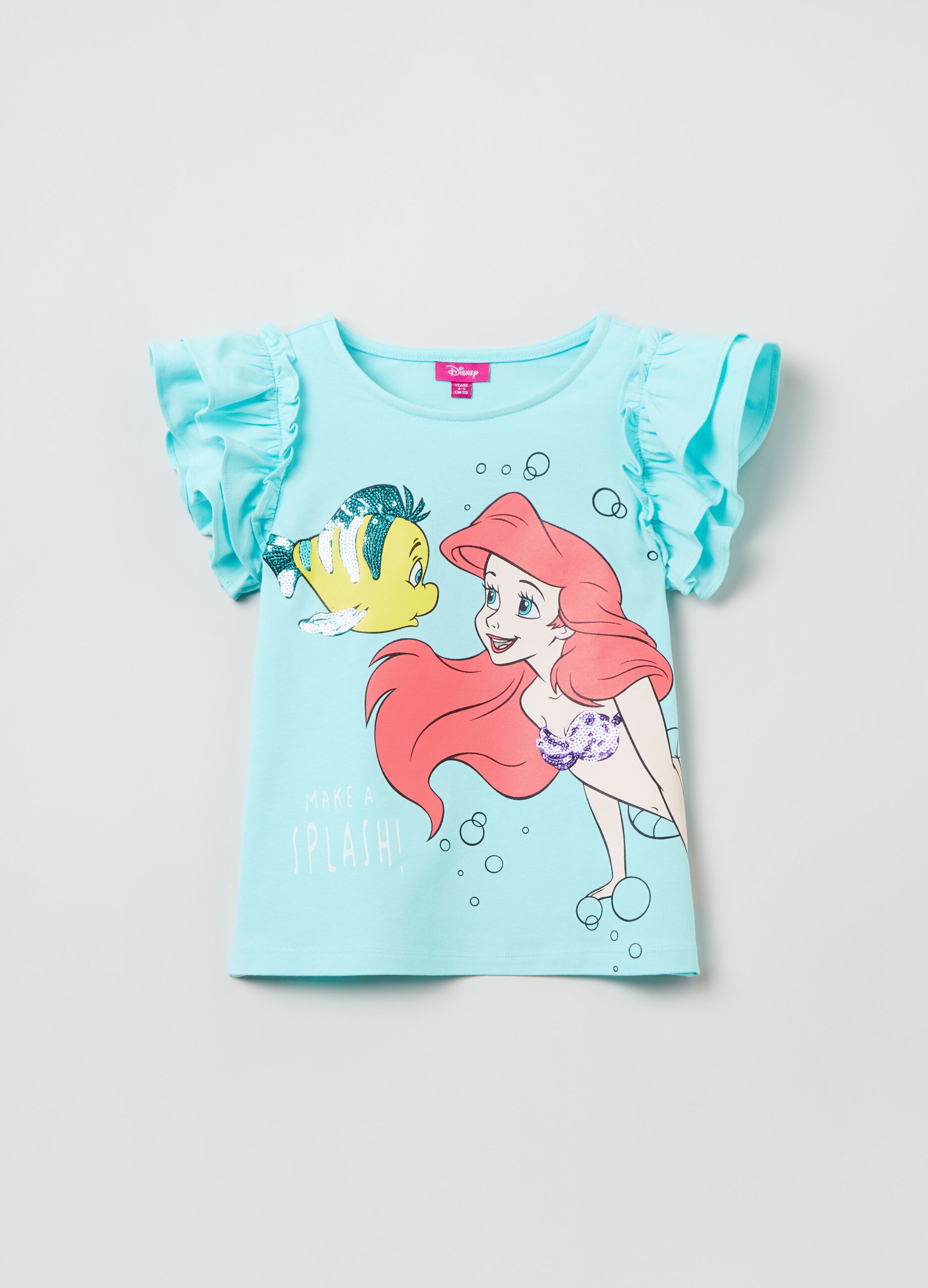 Camiseta de tirantes con estampado Disney La Sirenita