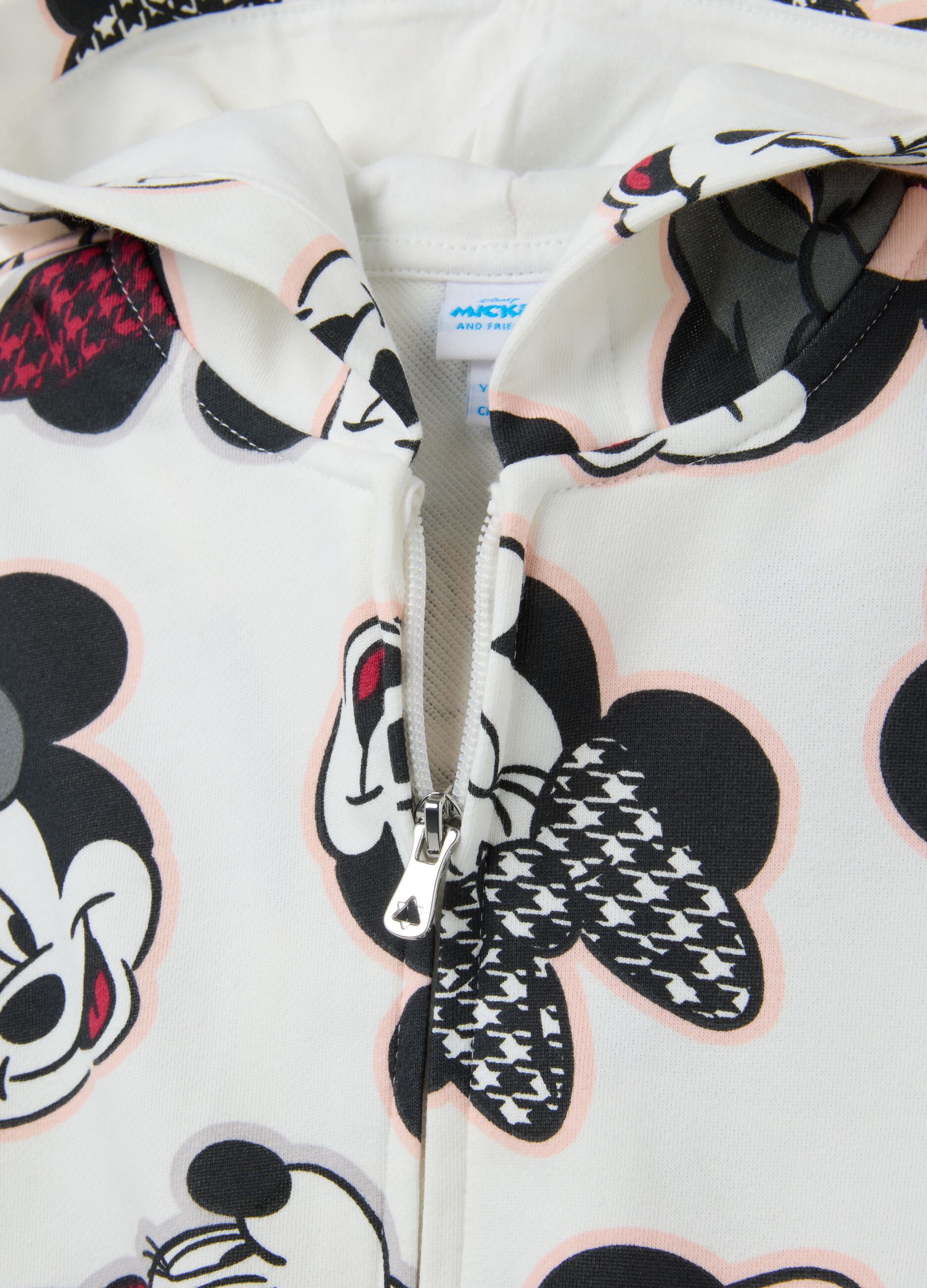 M&auml;dchen-Sweatshirt aus Baumwollmischung im Multicolour-Design, Regular-Fit mit Minnie