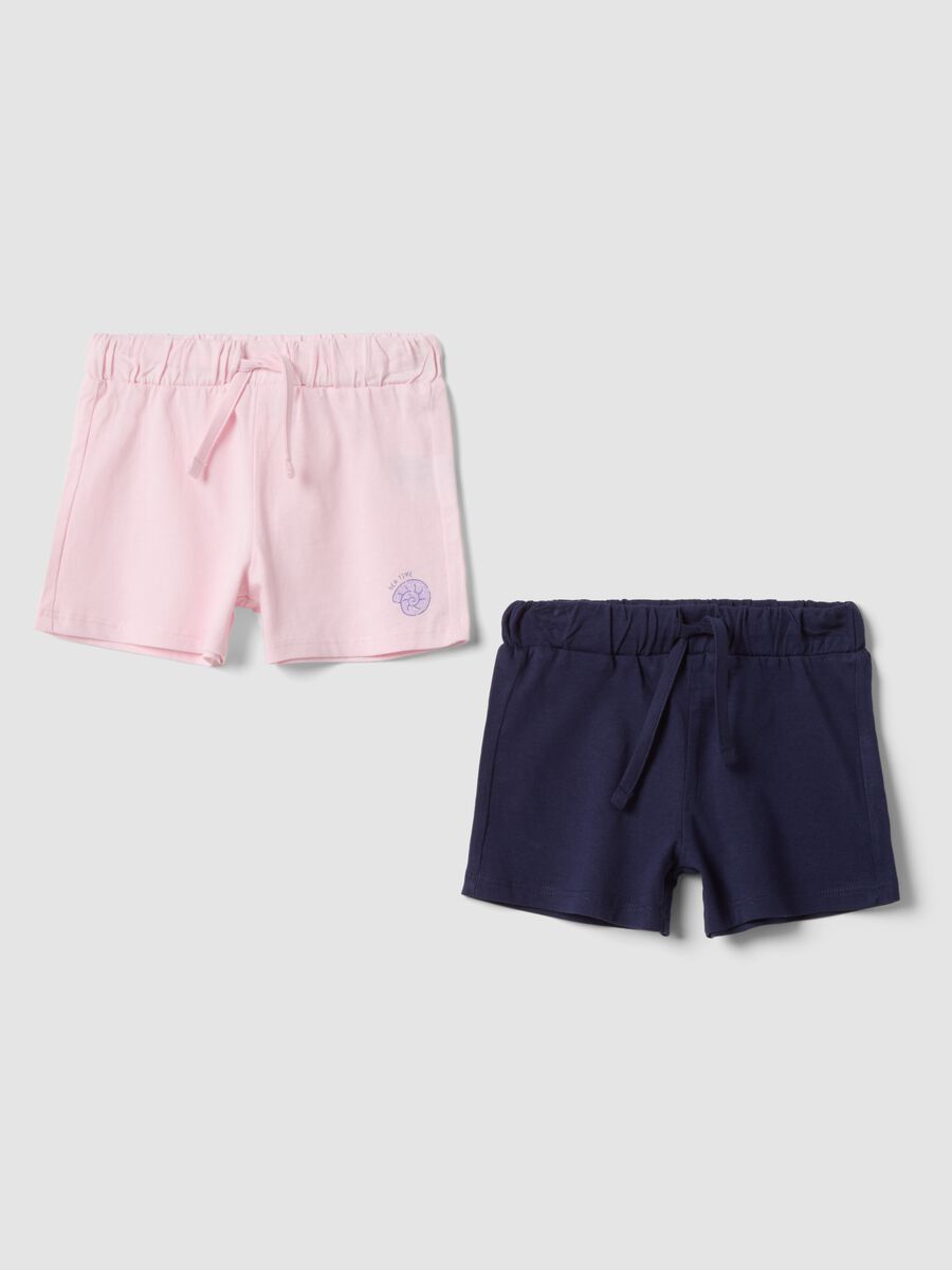 2-pack of pink pure cotton shorts_0