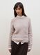 Beige alpaca and wool blend crew-neck jumper_2