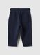 Pure cotton blue trousers for boys regular fit_1