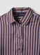 Camicia multicolor in tessuto elasticizzato a righe regular fit_1