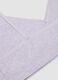 Purple organic cotton bra with thin straps for girls_3