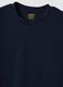 Blue organic cotton slim-fit short-sleeve T-shirt_5