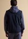Blue stretch-fabric gilet with zip_2
