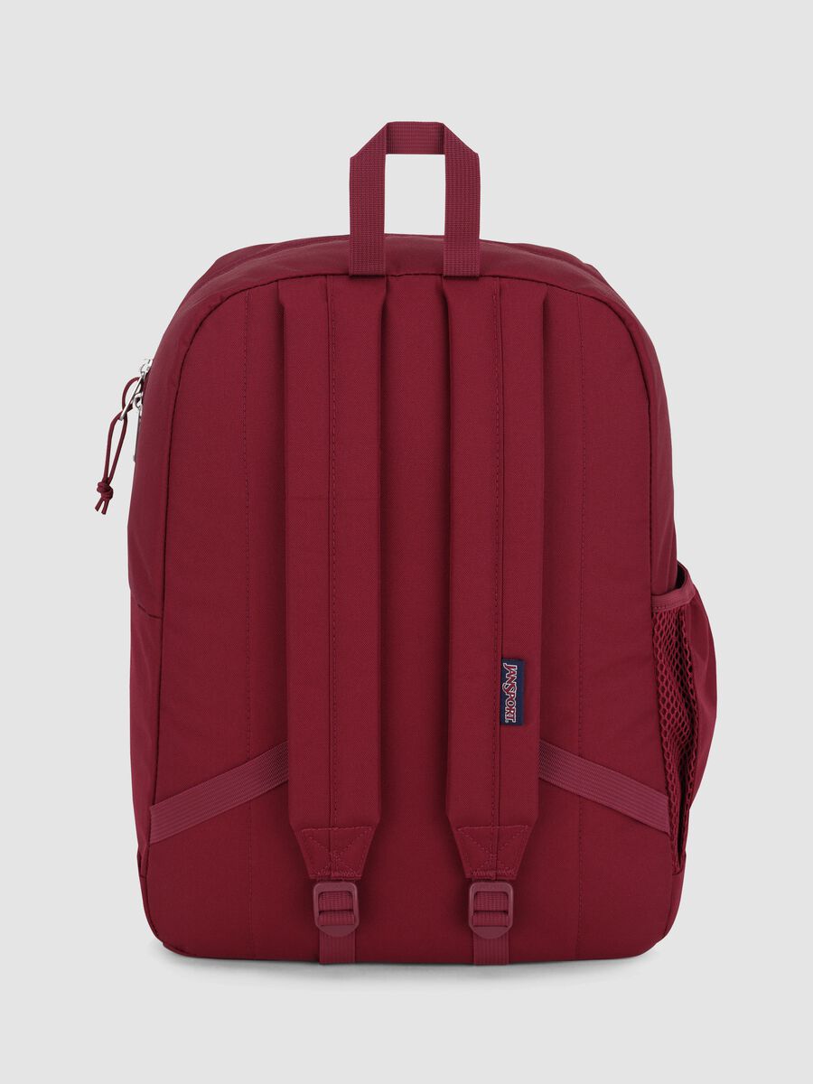 Zaino rosso con tasca frontale_1