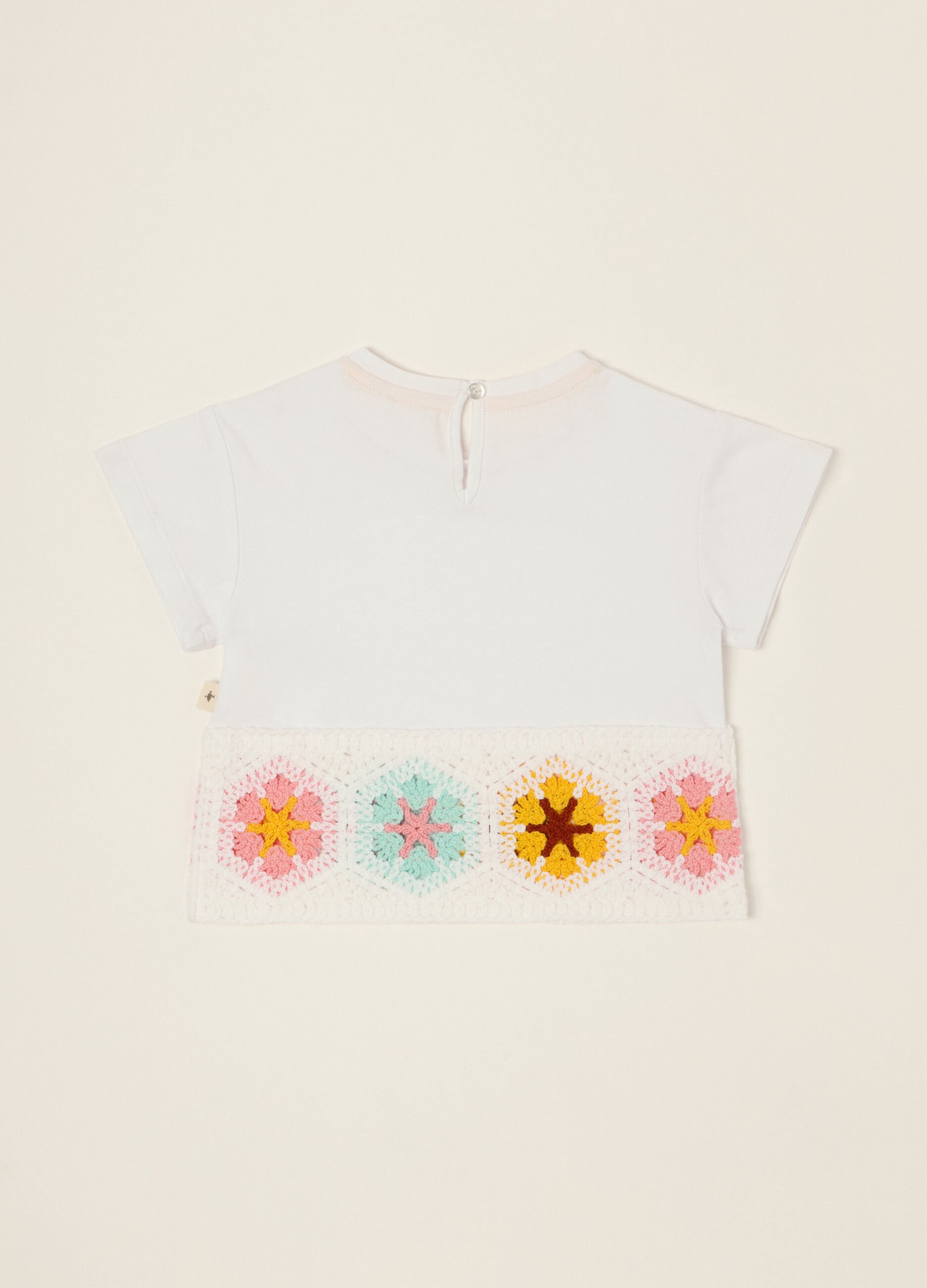 T-Shirt IANA aus Stretch-Baumwolljersey