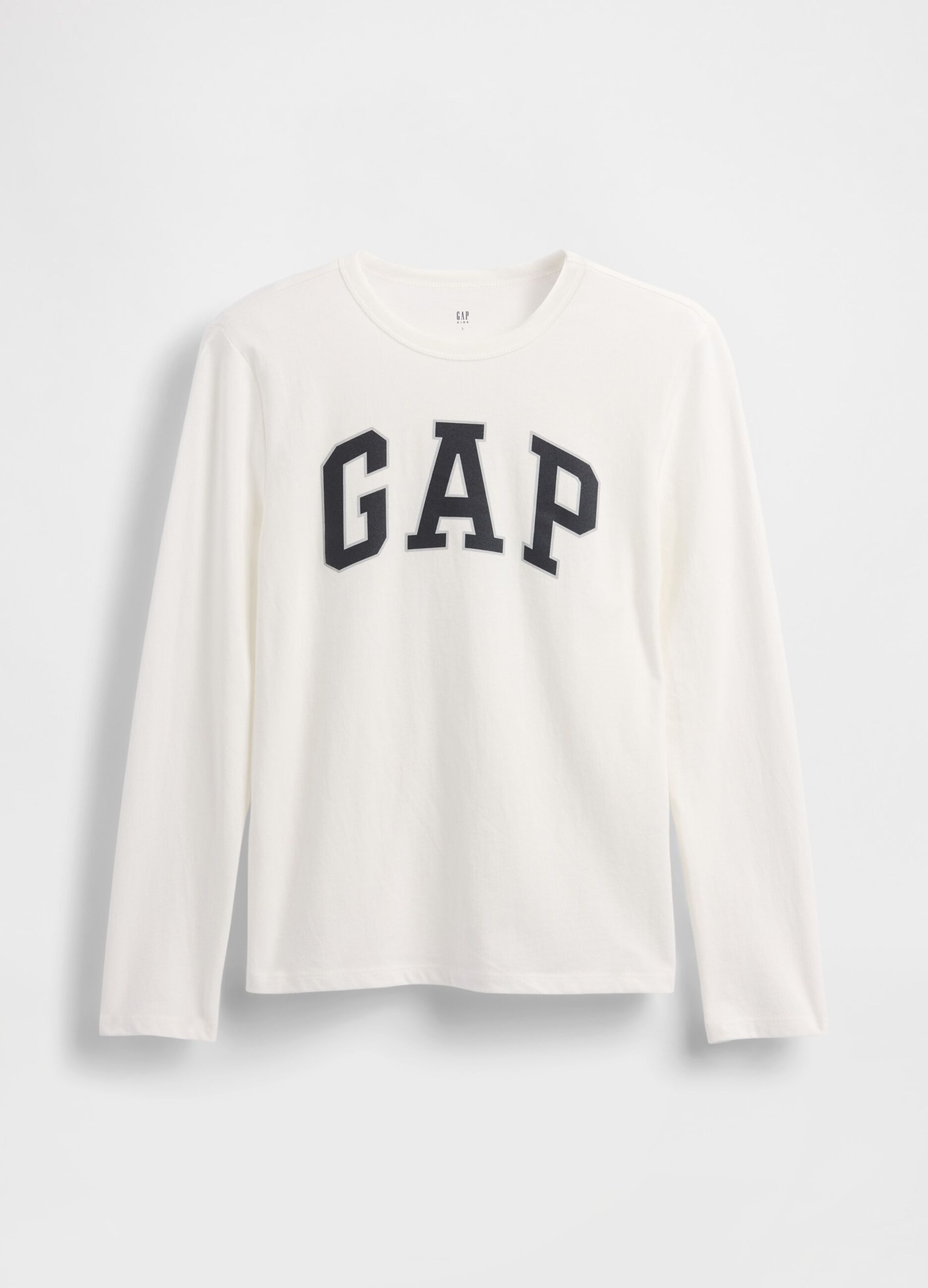 Wei&szlig;es T-Shirt aus reiner Baumwolle mit GAP-Logo