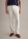 Wei&szlig;e Chinohose aus reinem Leinen, Regular Fit_1