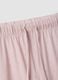Pink organic cotton pyjama trousers_6