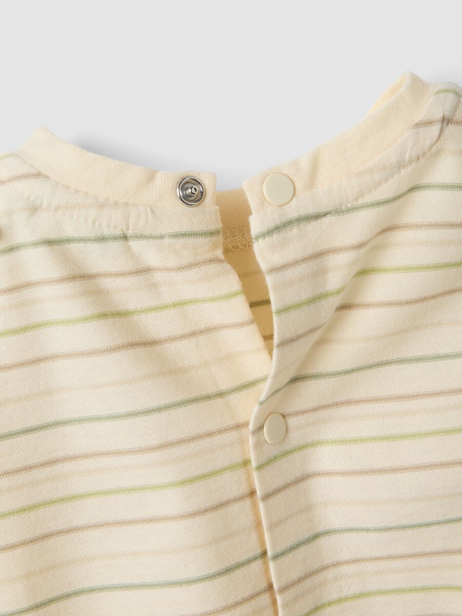 Baby set in pure beige organic cotton_2