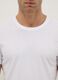 Tripack white crew neck T-shirts in pure cotton regular fit_1