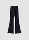 Schwarze Flared-Leggings aus Stretchmaterial &ndash; ALTAVIA STUDIO_6