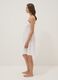White organic cotton nightdress with straps_1