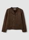 Brown regular-fit jacket with front pockets_4