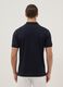 Black regular fit stretch cotton-blend polo_2