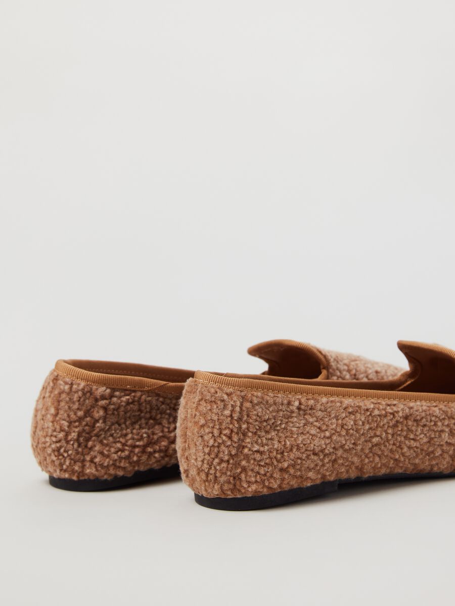 Friulian slippers with bouclé effect_2