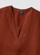 Brown pure linen kaftan_5
