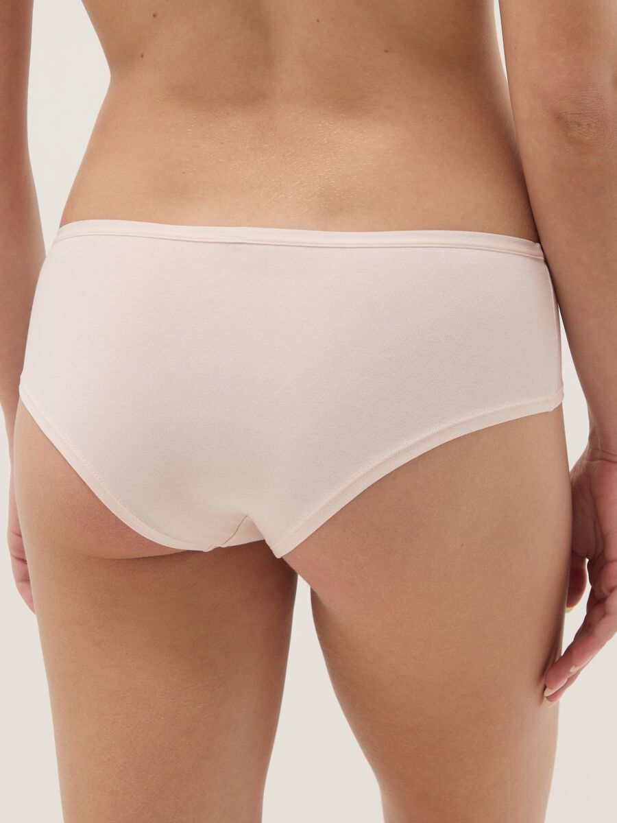 Multipack elasticated cotton multicolour regular fit briefs_2