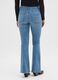 Blue Flare Jeans in Stretch Denim Cotton_2
