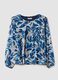 Multicolour Long Sleeve Regular Fit Top with Floral Pattern_4