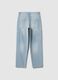 Boy's Blue Pure Cotton Relaxed Fit Jeans_1
