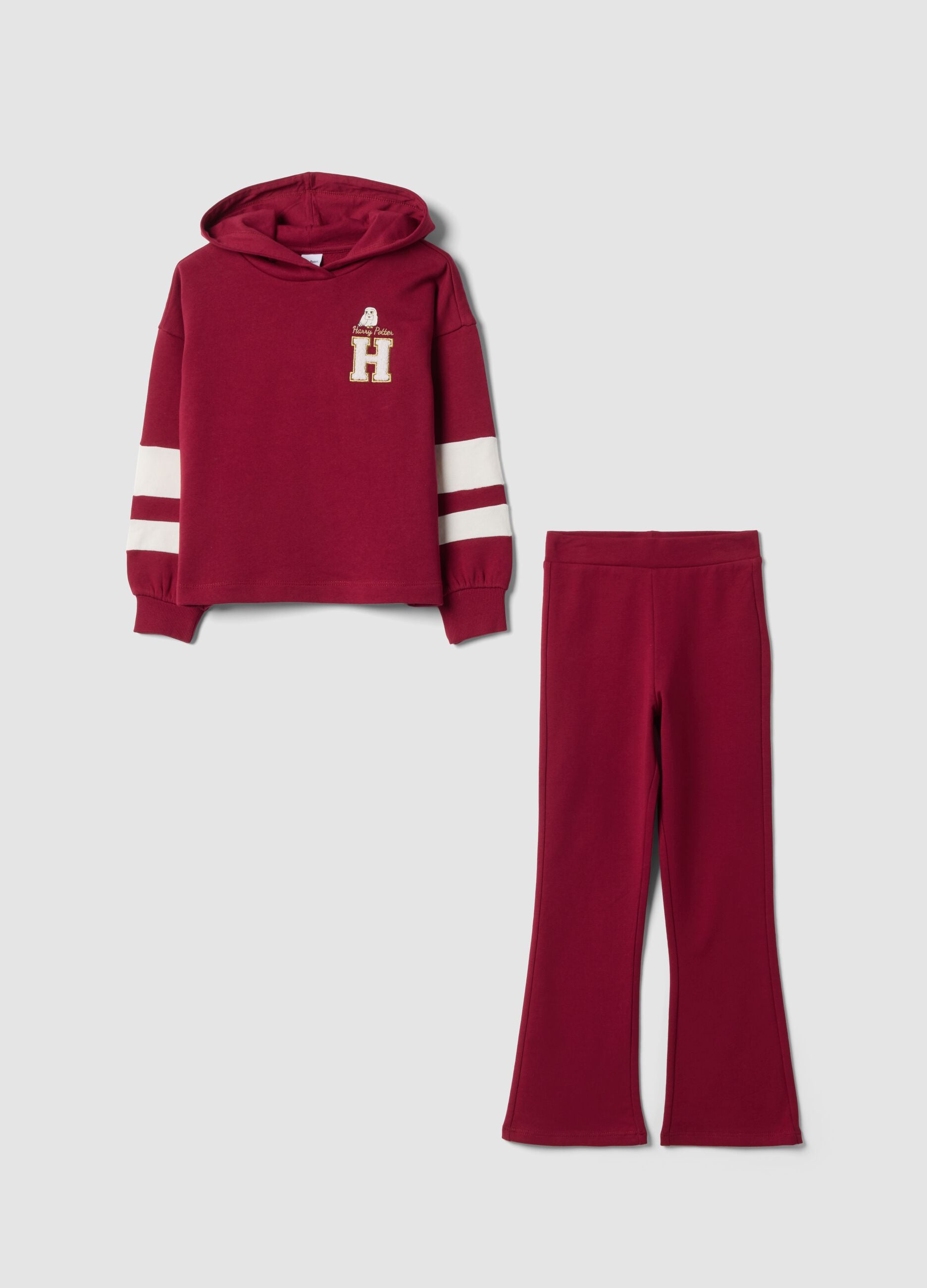 Red pure cotton Harry Potter tracksuit