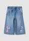 Hellblaue Jeans aus Baumwoll- und Lyocellmix mit Lilo & Stitch Print f&uuml;r Baby-M&auml;dchen_0