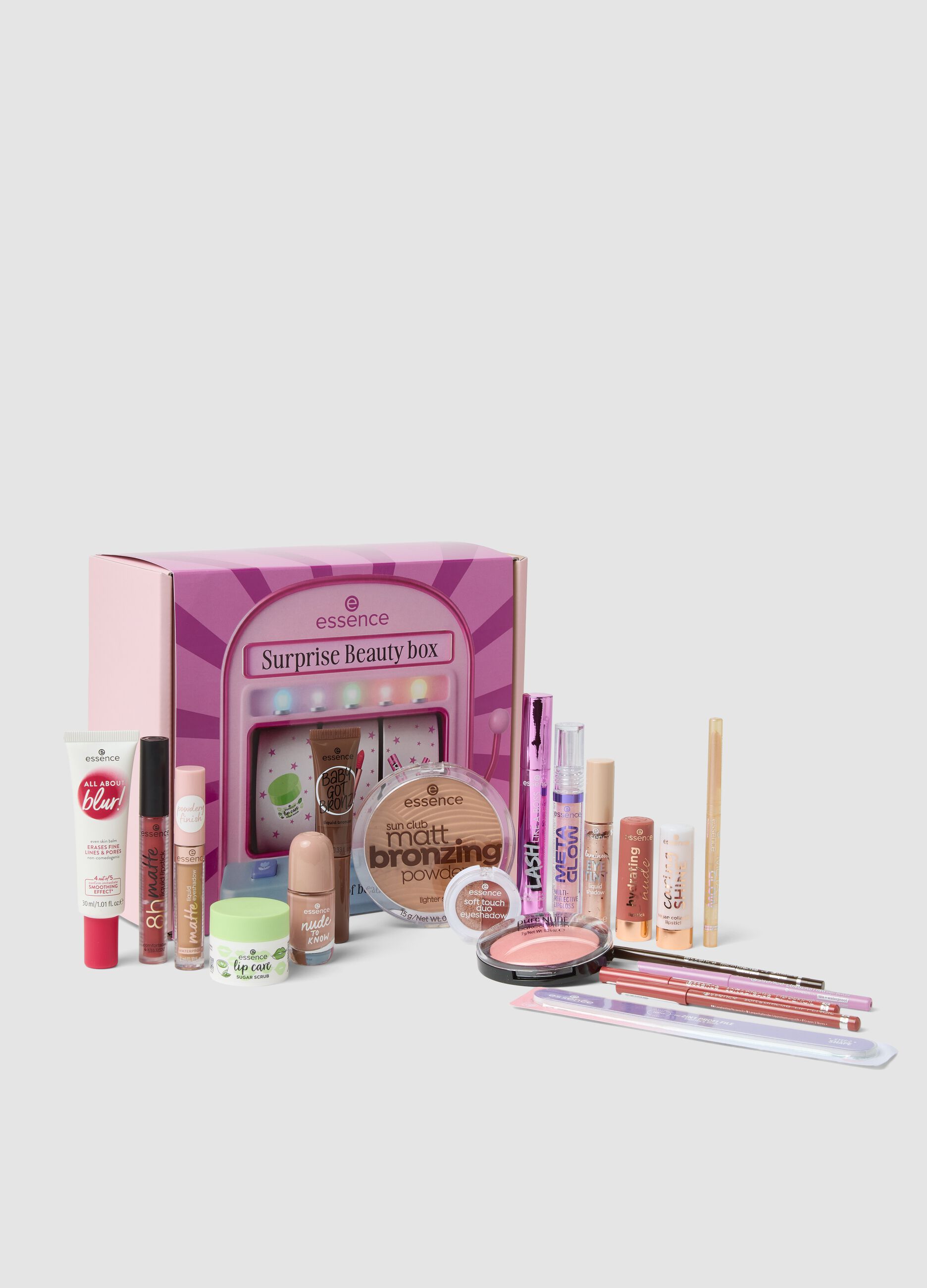 ESSENCE SURPRISE BOX 20 PCS &ndash; Ultimate Glow & Glam Mega Beauty Kit