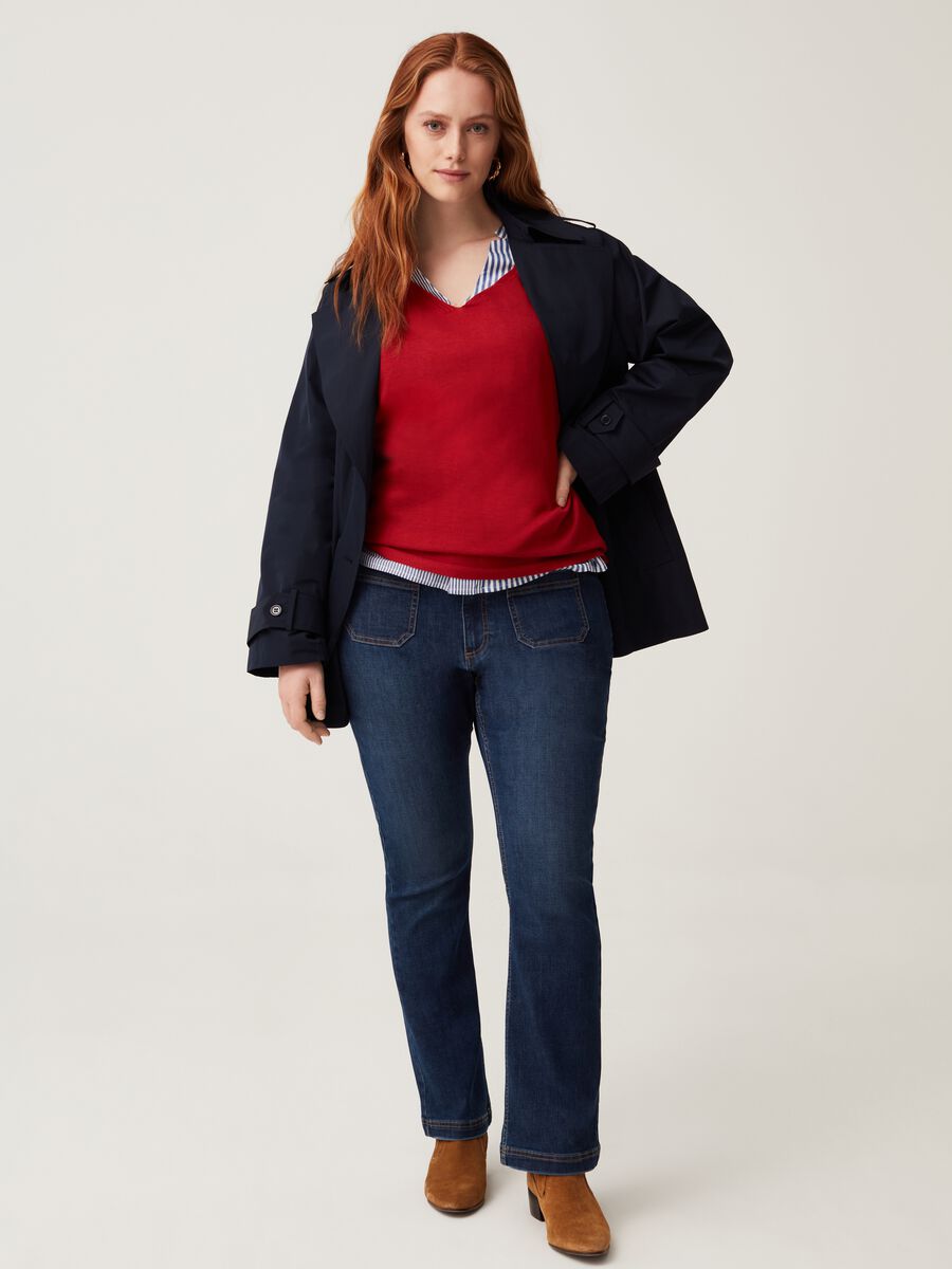 Curvy flare-fit bootcut jeans_0