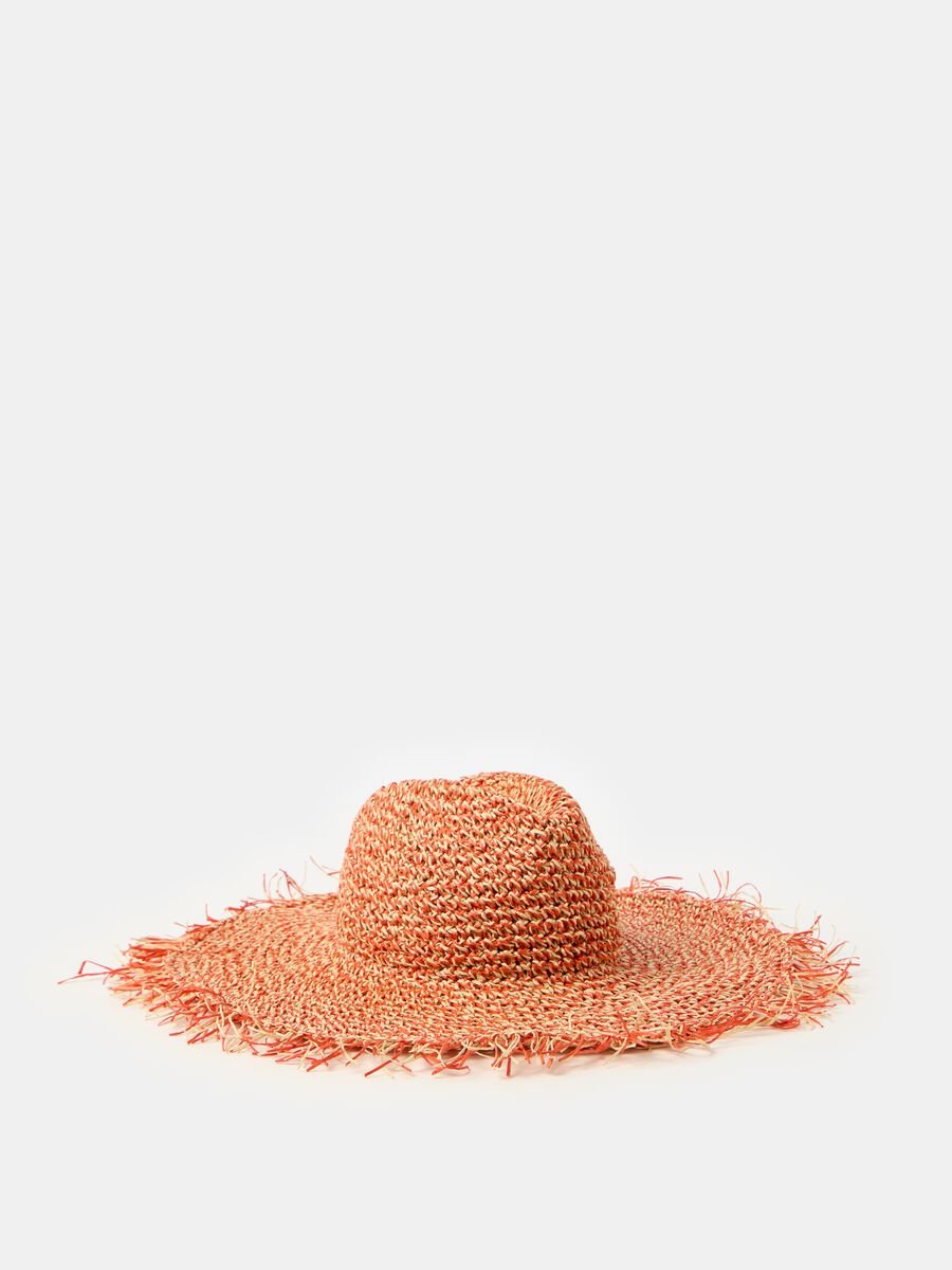 Sombrero de paja con flecos_0