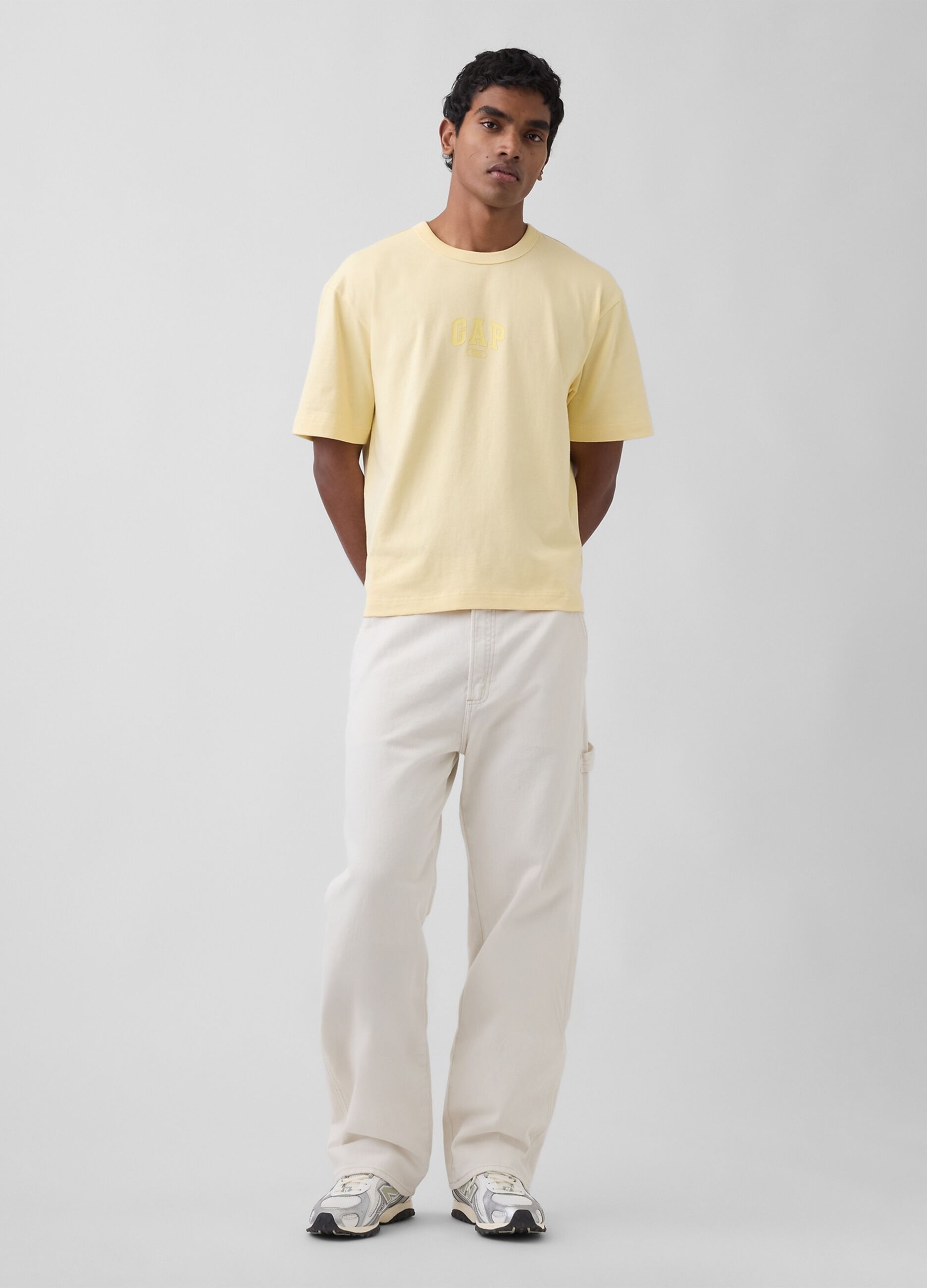 Pure cotton short-sleeve T-shirt