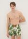 Multicolour regular fit swimming trunks with Everlast print_0