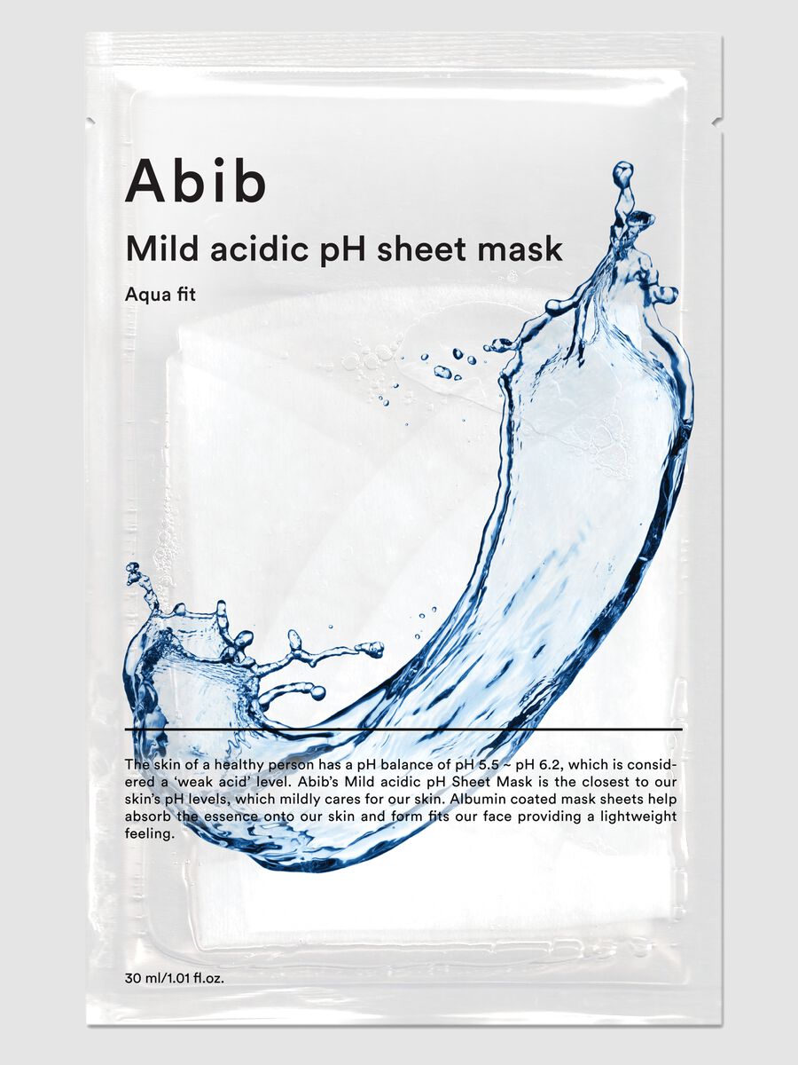 ABIB Mild Acidic pH Sheet Mask Aqua Fit - Koreanische Hautpflege_0