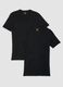 2-pack of black organic cotton T-shirts with deep V-neck_0