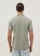 Green stretch cotton blend polo regular fit_3