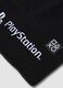 Cappello nero con risvolto e ricamo Playstation_2