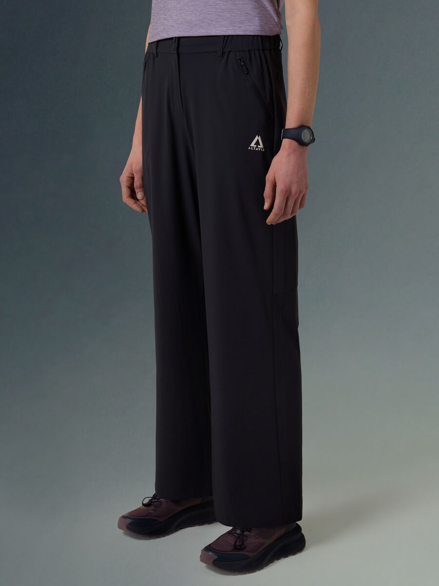 ALTAVIA WITH DEBORAH COMPAGNONI Wide Leg Trekking Trousers_1