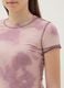 Girls' Pink Stretch Cotton Slim-Fit T-shirt_2