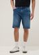 Blaue Denim-Shorts aus elastischem Baumwollmix, Regular Fit_1