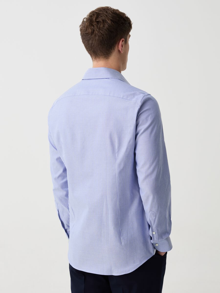 The Perfect Item slim-fit tailored shirt with stripes_3
