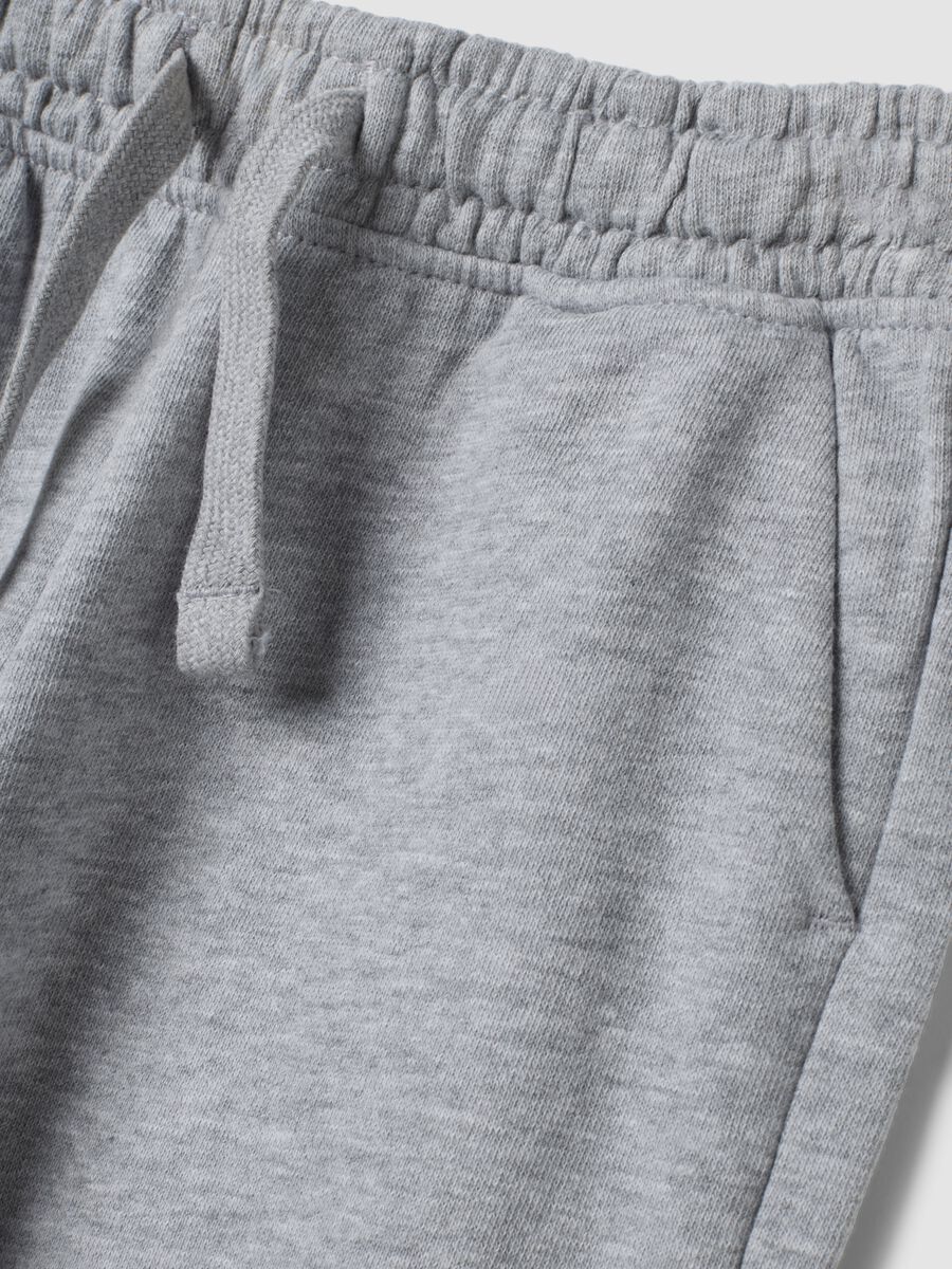 Grey cotton-viscose blend joggers_3