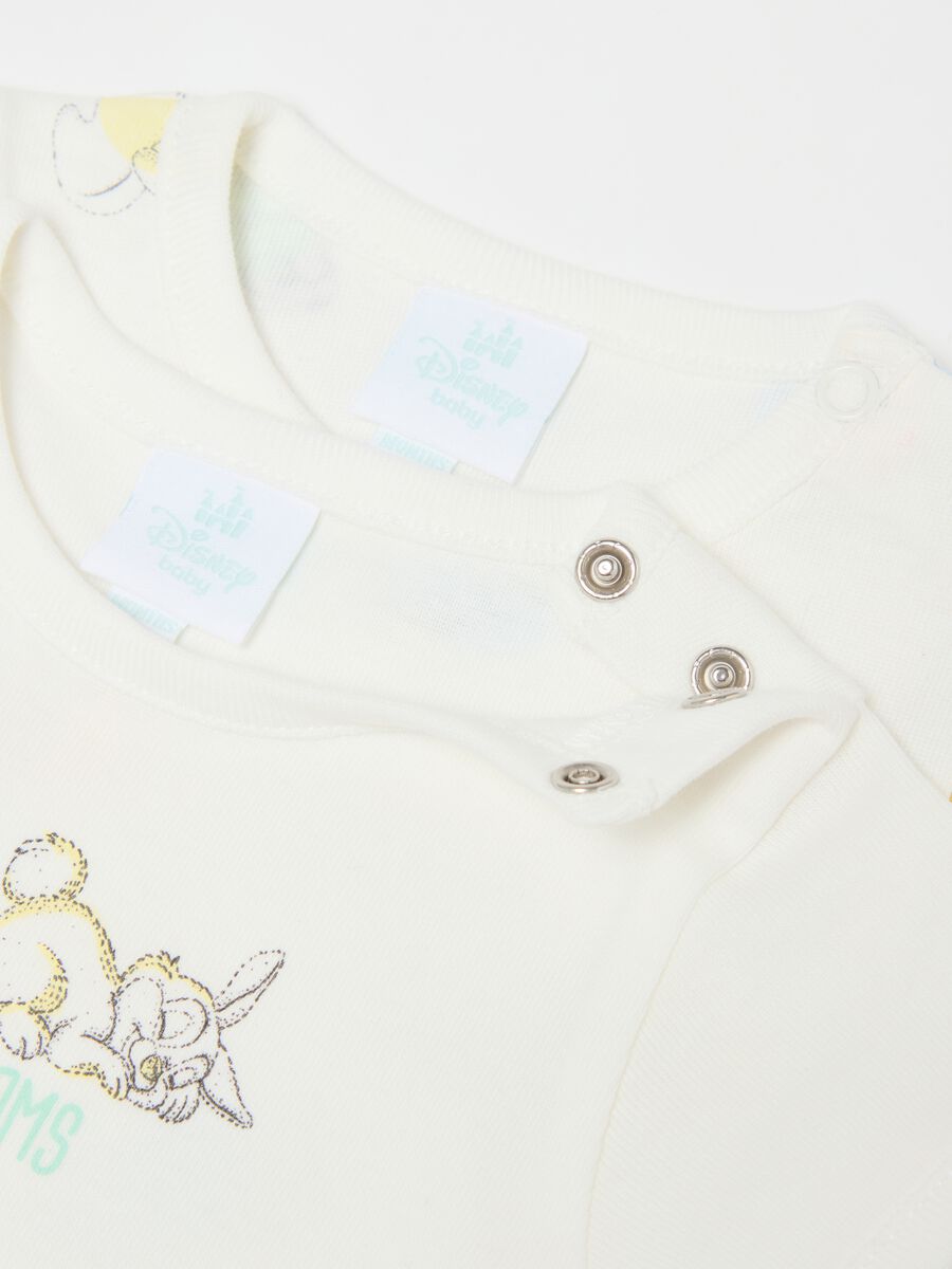 Two-pack organic cotton bodysuits with Thumper and Rolly_2